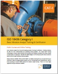 vibration analysis training cat certification iso seats